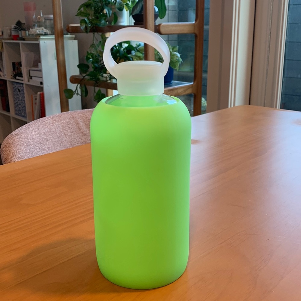 Sheer Lime (Parker) 1L size BKR Water Bottle